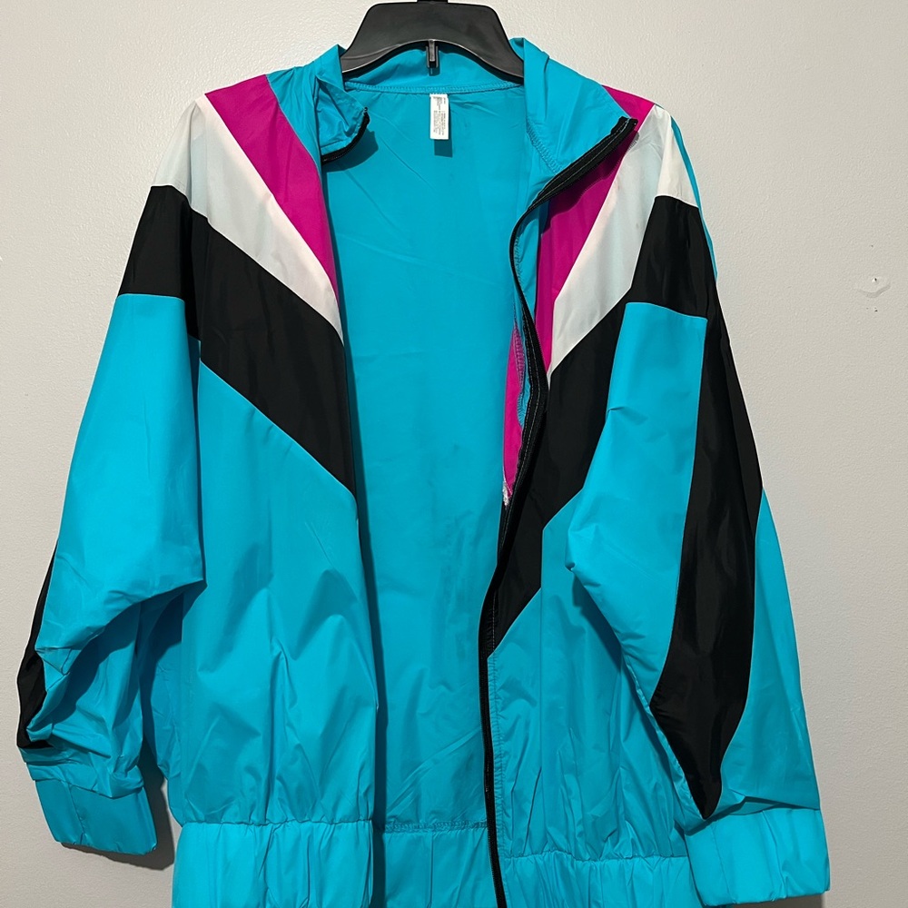 80s windbreak halloween